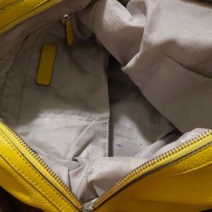 Yellow Michael Kors purse